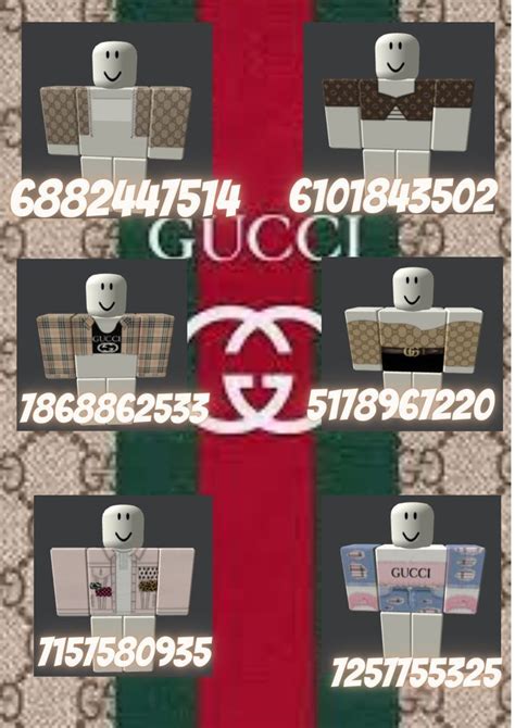 gucci clothes codes roblox|Roblox Gucci shirt template.